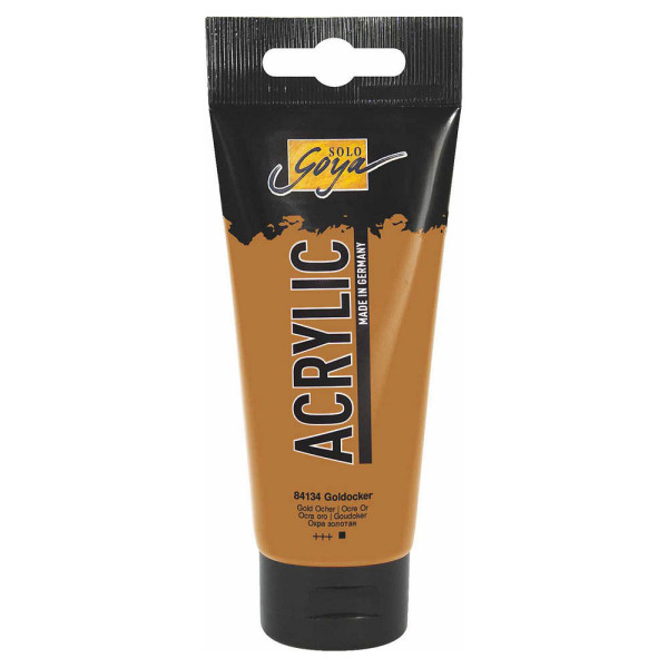 4000798841348 - Solo Goya Acrylic Tube goldocker 100 ml Künstlerfarben - Kreul 4000798841348 - Solo Goya Acrylic Tube goldocker 100 ml Künstlerfarben - Kreul