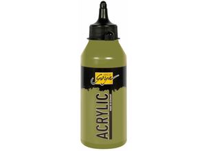 4000798842215 - Solo Goya Acrylic grüne Erde 250 ml Verzierfarbe - Kreul