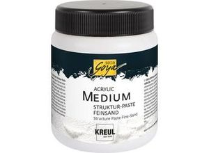 4000798858056 - Kreul Solo Goya Acrylic Medium Struktur-Paste Feinsand 250 ml Solo Goya Acrylic