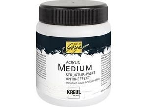 4000798861056 - Solo Goya Acrylic Medium Struktur-Paste Antik-Effekt 250 ml Paste - Kreul