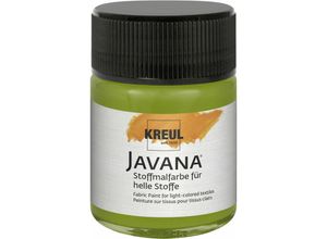 4000798919153 - Javana Stoffmalfarbe für helle Stoffe olivgrün 50 ml Textiles Gestalten - Kreul