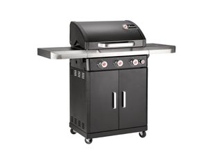 4000810122301 - LANDMANN Gasgrill Â»Rexon CooKÂ« GrillflÃ¤che 65 x 40 cm mit Seitenkocher (3 Brenner mit Seitenkocher) - B-Ware neuwertig