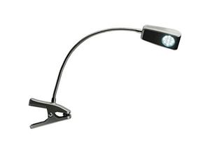 4000810161010 - Grilllampe 9 LEDs mit Clipbefestigung flexibile Schwanenhals 360° Beweglichkeit - silber - Landmann