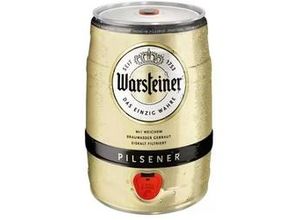 4000856003268 - Warsteiner Bier Pils 5 l Party-Fass mit Zapfhahn