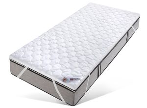 4000863100257 - Topper MY HOME Polly Plus Komfort ECO ideal für Boxspringmatratzen Gr B L 80 cm x 200 cm (1 St) weiß Topper Kern mit über 1000 Wellnesspunkten