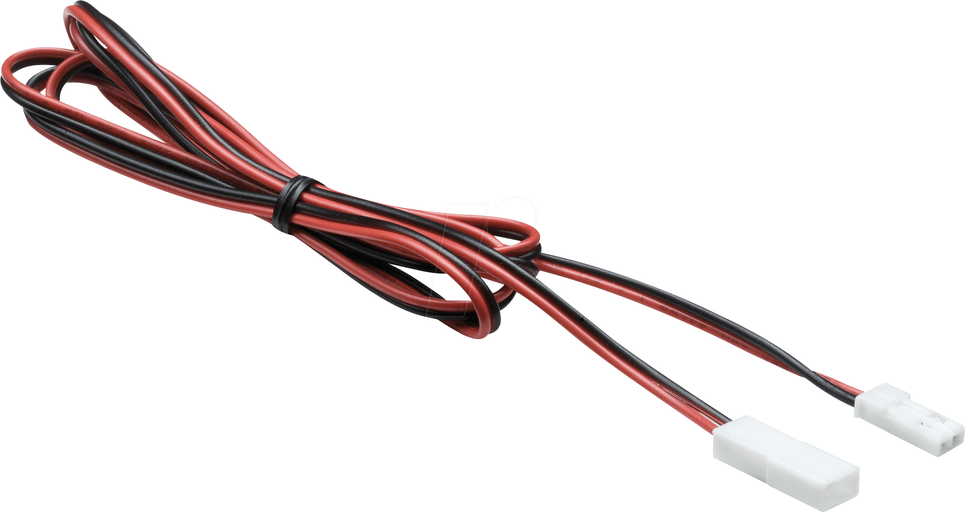 4000870002339 - - Kabel Steckverbindung 1m rot und schwarz RoHS Complianta Verlängerungl 230V 233