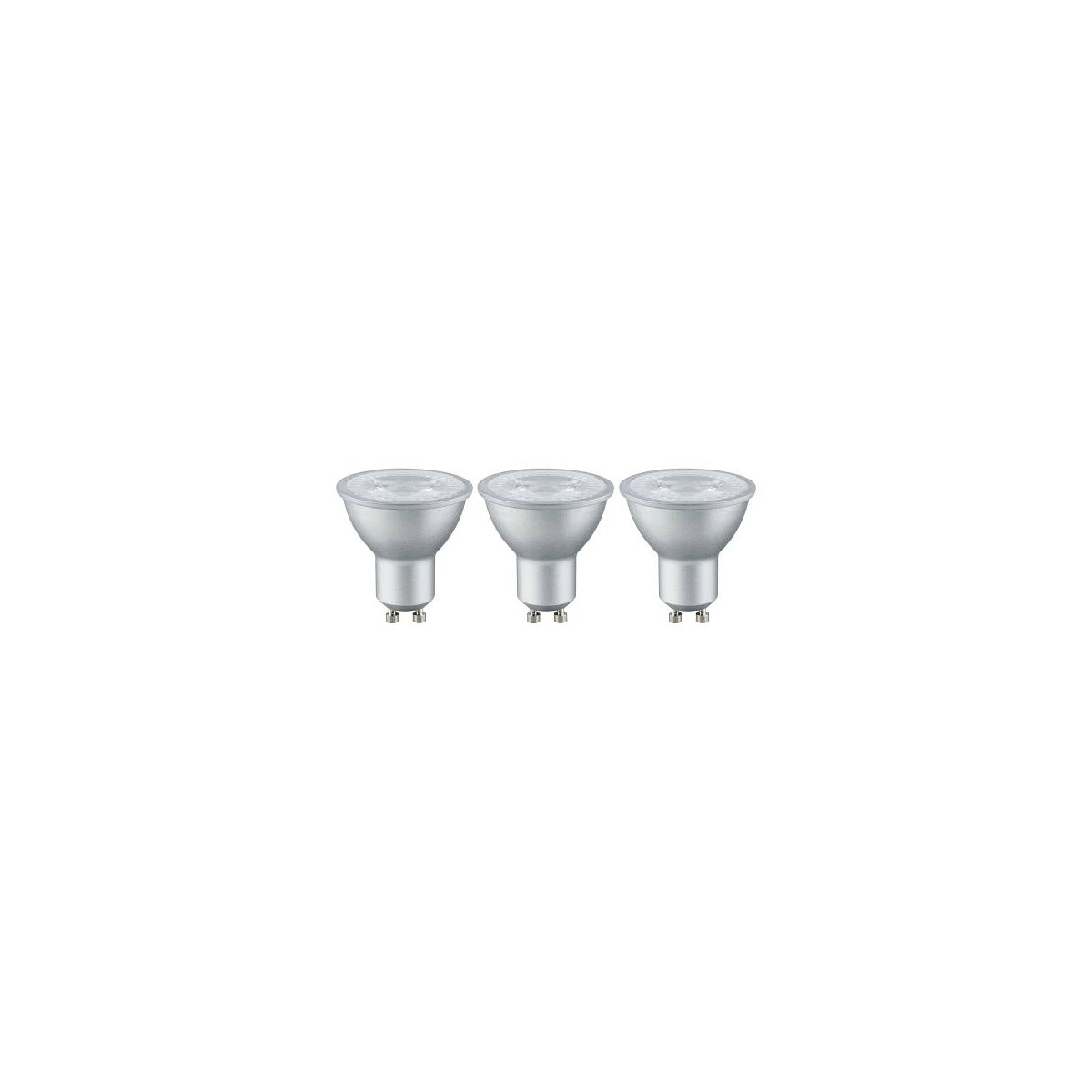 4000870285817 - Standard 230V LED Reflektor GU10 3er-Pack 3x230lm 3x4W 2700K Alu