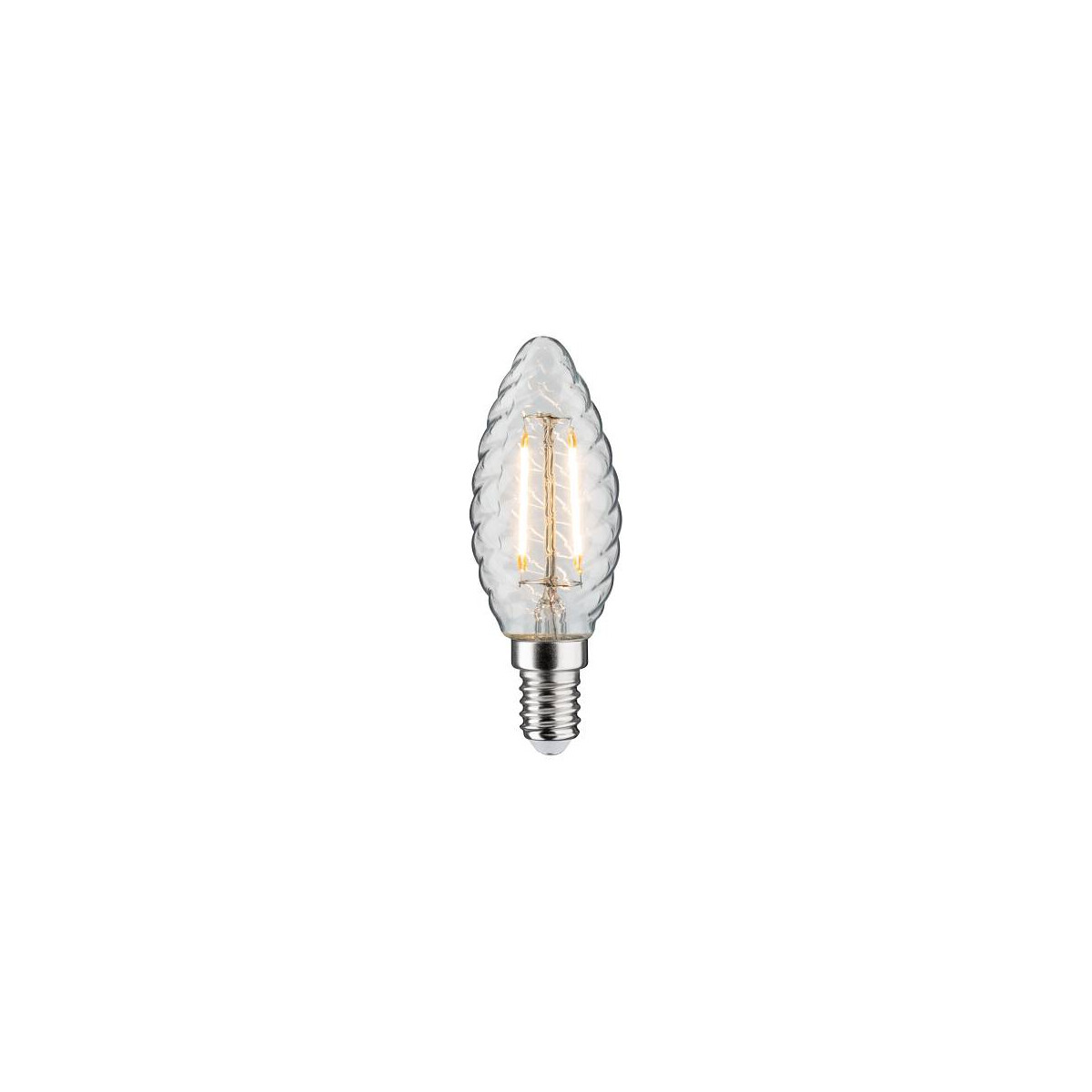 4000870287064 - Vintage Edition Standard 230V LED Kerze E14 gedrehtes Glas 280lm 26W 2700K Klar