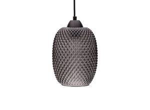 4000870481882 - Pendelleuchte Gleaming Glamour in Schwarz-transparent und Schwarz E27 - Schwarz-transparent - Pauleen