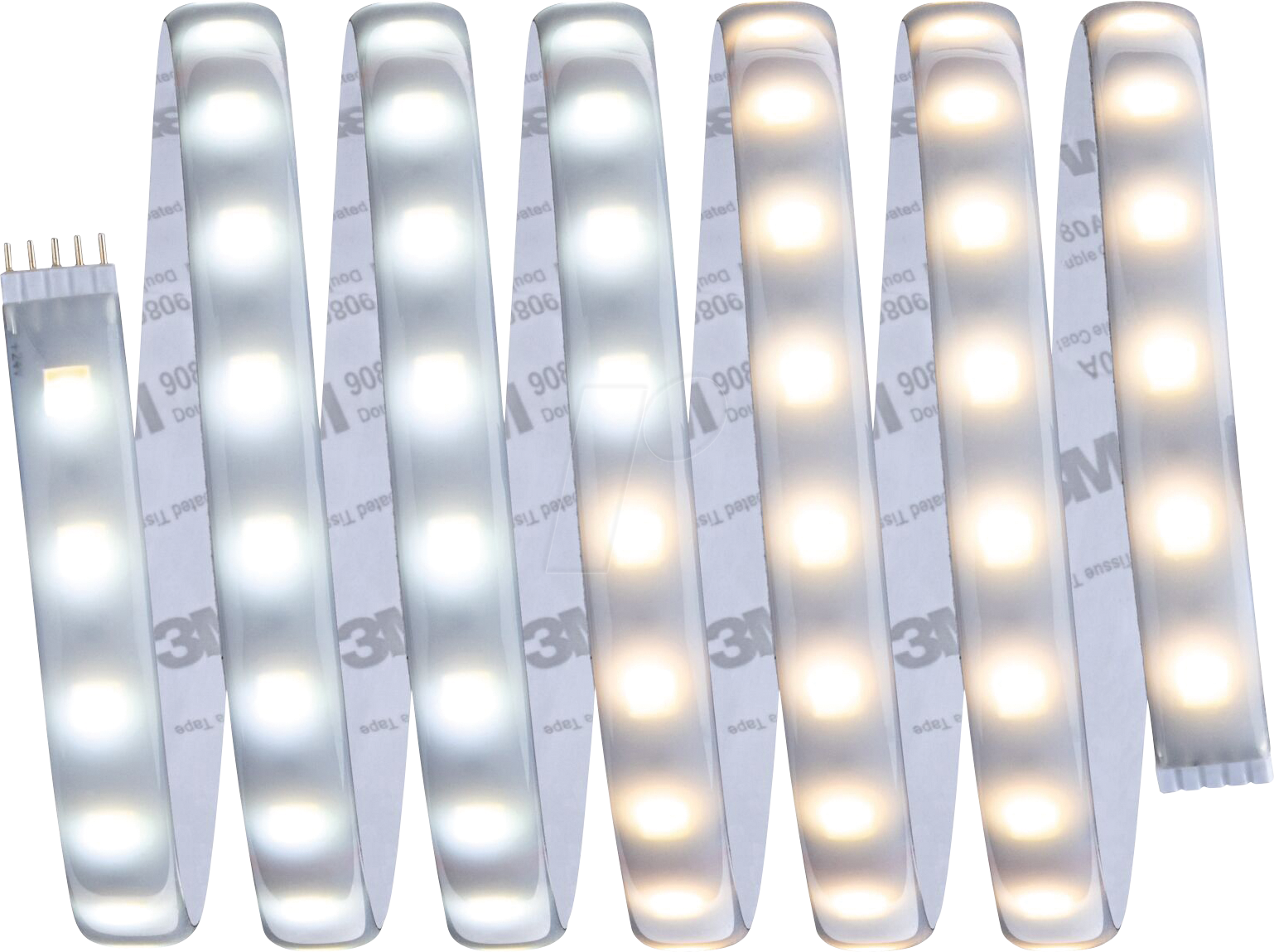 4000870705506 - 70550 LED-Streifen-Erweiterung mit Stecker 24 v 25 m Warmweiß 25 m - Paulmann