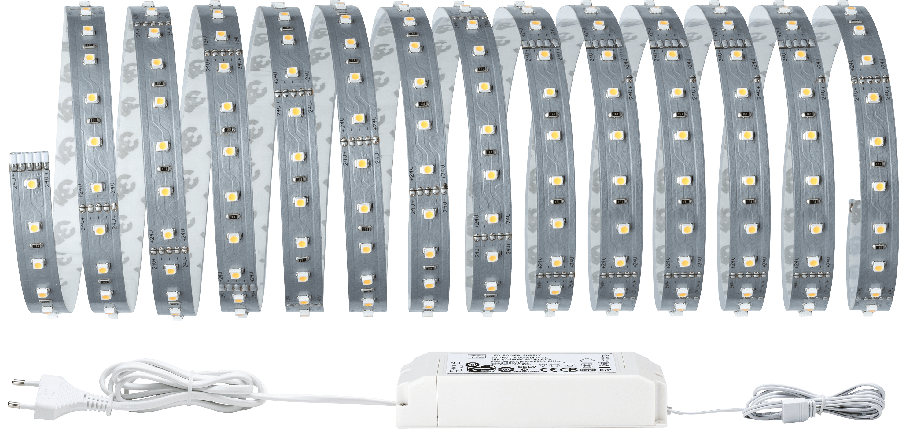 4000870706053 - MaxLED 500 70605 LED-Streifen-Basisset mit Stecker 24 V 5 m Tageslichtweiß 1 St 4000870706053 - MaxLED 500 70605 LED-Streifen-Basisset mit Stecker 24 V 5 m Tageslichtweiß 1 St