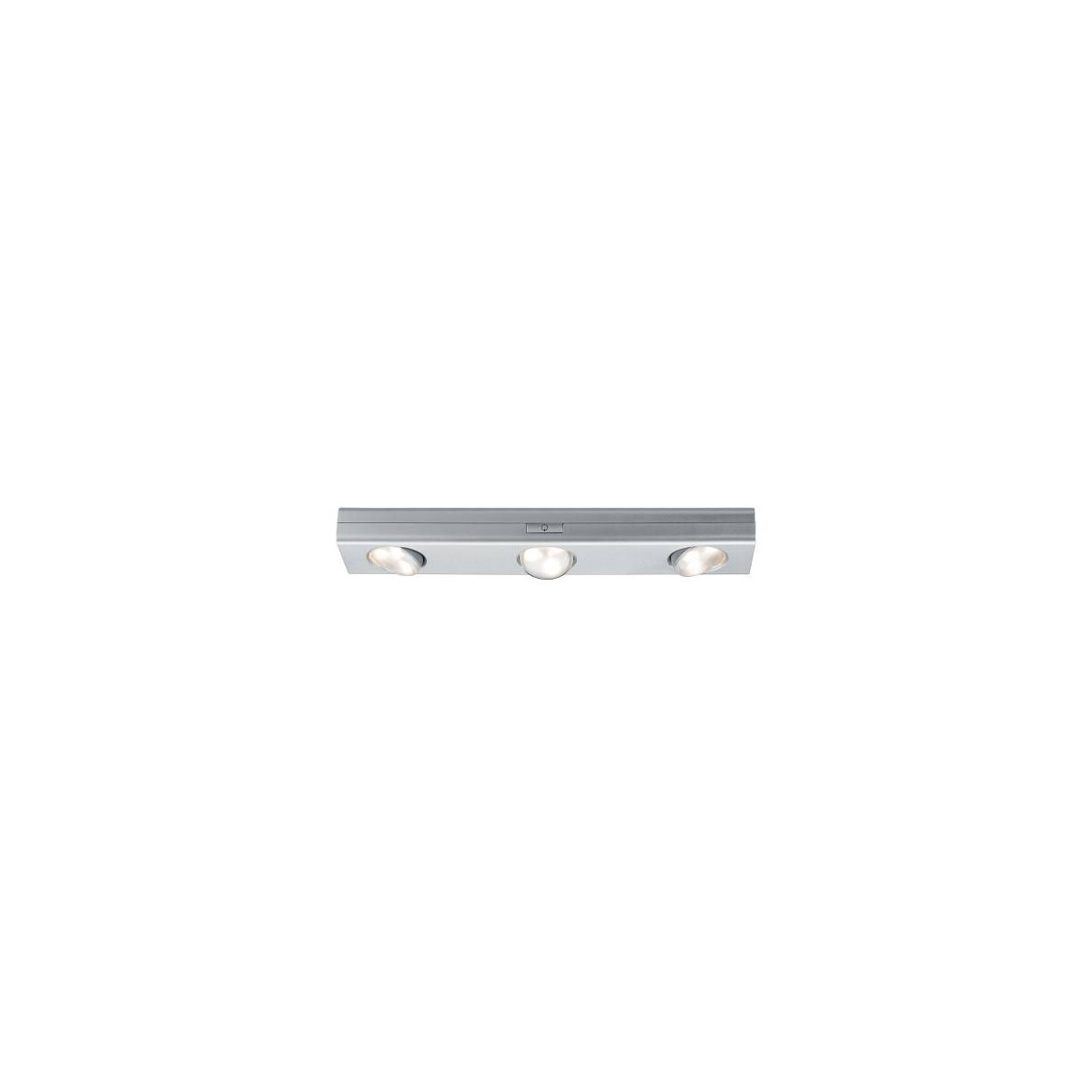 4000870706350 - LED Unterschrankleuchte Batterie Jiggle inkl Schalter 300x60mm 3x22lm 3000K dimmbar Chrom matt