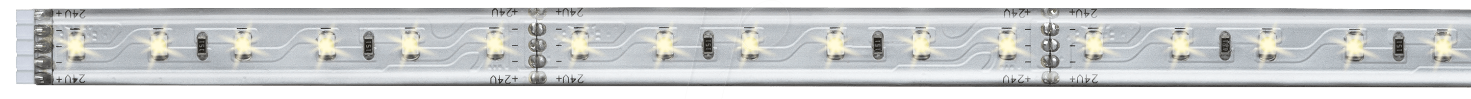 4000870706633 - MaxLED 70663 LED-Streifen-Erweiterung mit Stecker 24 v 1 m Warmweiß 1 St - Paulmann 4000870706633 - MaxLED 70663 LED-Streifen-Erweiterung mit Stecker 24 v 1 m Warmweiß 1 St - Paulmann