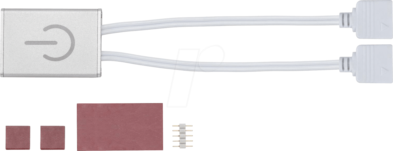 4000870709757 - 70975 Touch Switch 144 w (max) Metall (b x h x t) 43 x 085 x 3 cm 1 St - Paulmann