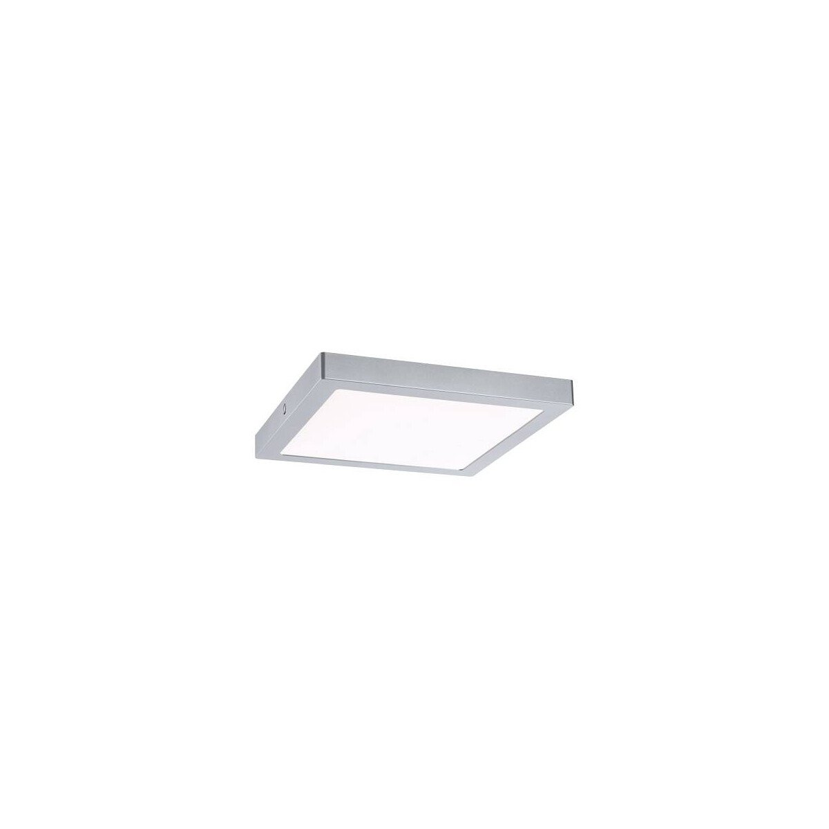 4000870710241 - Led Panel Abia in Chrom-matt 22W 2000lm eckig - grey - Paulmann