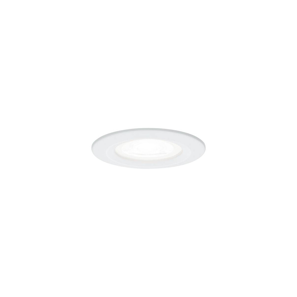 4000870929780 - LED Einbauleuchte Nova starr IP44 rund 78mm GU10 65W 470lm 230V 4000K Weiß matt