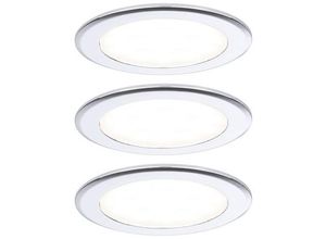 4000870931189 - LED-Schrankleuchte LED 25 W Warmweiß Chrom