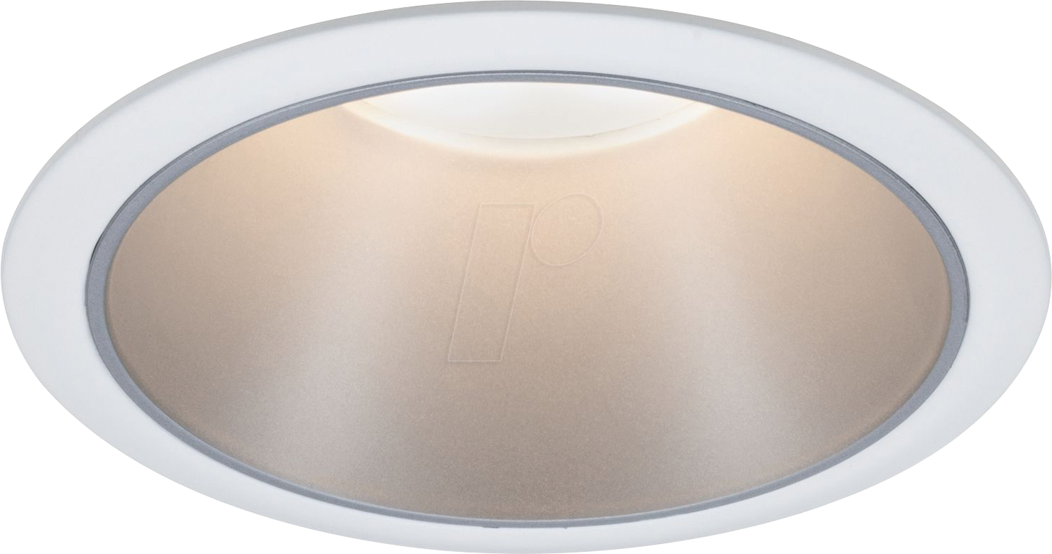 4000870933985 - 93398 LED-Einbauleuchte led GU10 10 w Weiß (matt) Silber - Paulmann