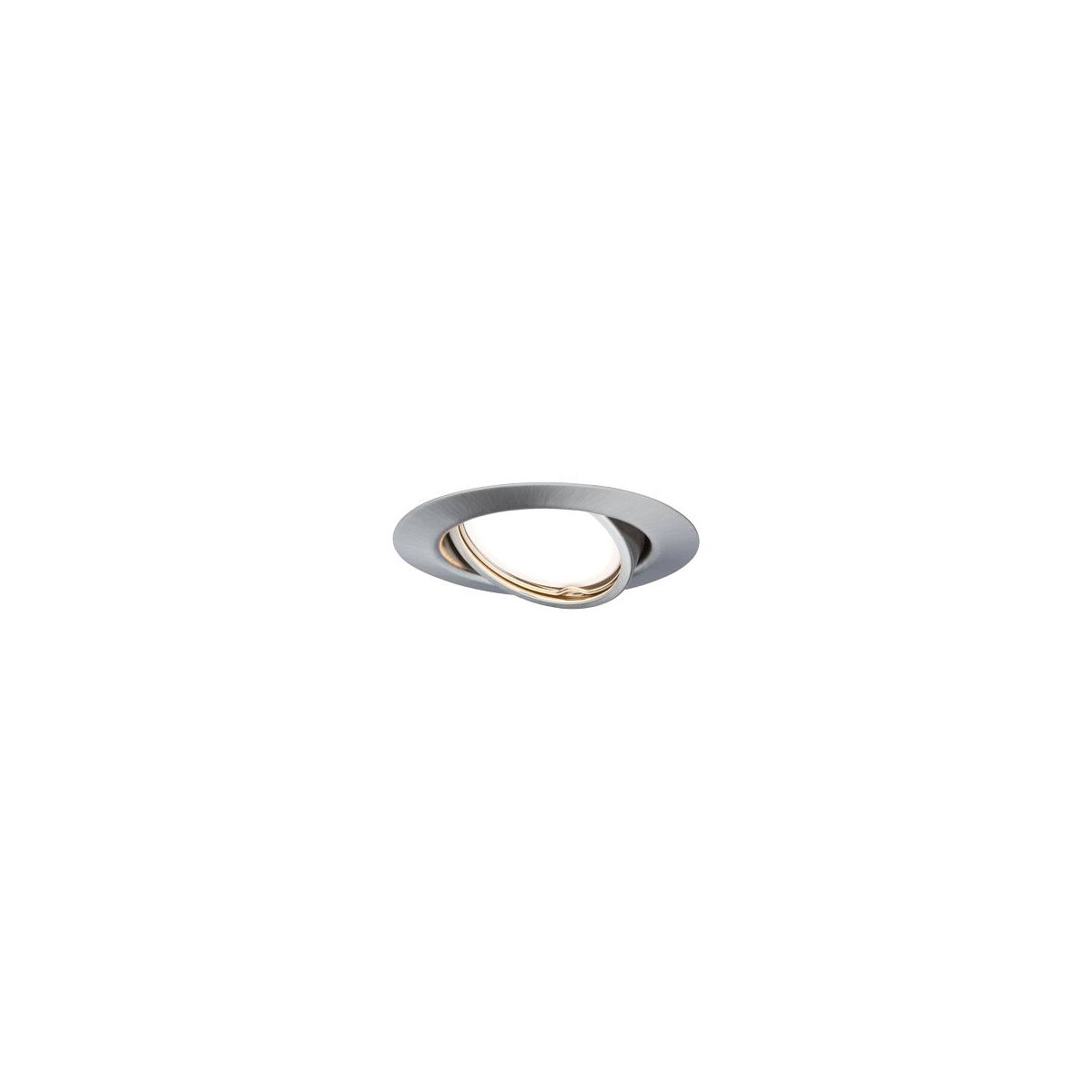 4000870934203 - LED Einbauleuchte Base Basisset schwenkbar rund 90mm 20° GU10 3x5W 3x350lm 230V 3000K Eisen gebürstet 4000870934203 - LED Einbauleuchte Base Basisset schwenkbar rund 90mm 20° GU10 3x5W 3x350lm 230V 3000K Eisen gebürstet
