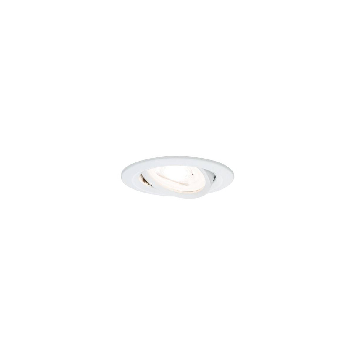 4000870934319 - LED Einbauleuchte Nova Basisset schwenkbar rund 84mm 50° GU10 3x65W 3x460lm 230V 2700K Weiß matt