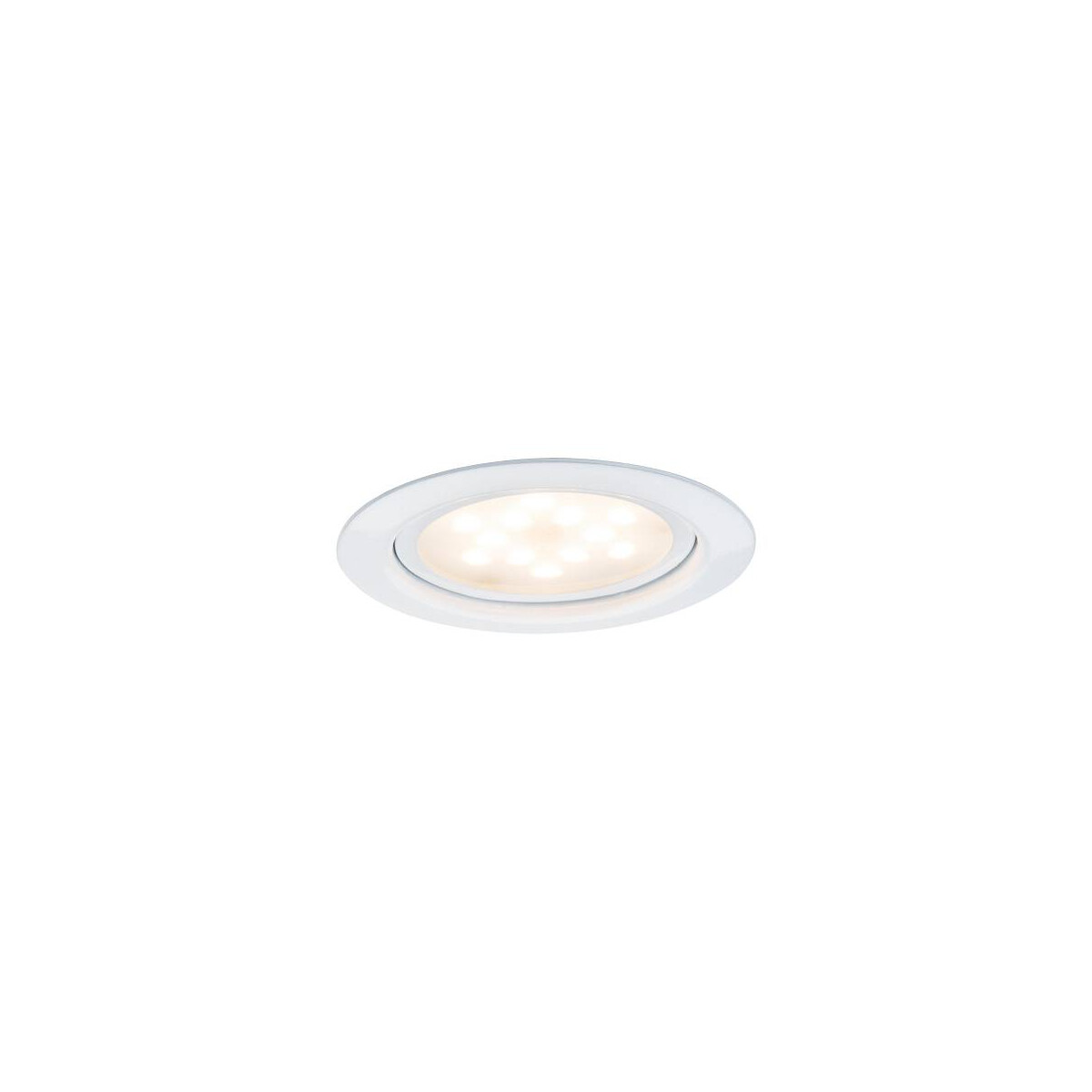 4000870935545 - LED Möbeleinbauleuchten Micro Line 3er-Set rund 65mm 3x45W 3x300lm 230V 2700K Weiß