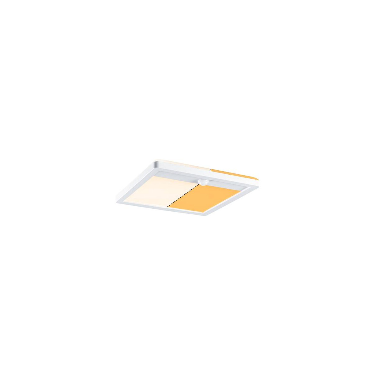 4000870947074 - 94707 led Außenpanel Lamina Bewegungsmelder insektenfreundlich IP44 eckig 250x47mm 2200 - 3000K 14W 920lm 230V Weiß Kunststoff - Paulmann