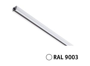 4000870956410 - 95641 URail Schiene 230V Aluminium Signalweiß H18cm - Paulmann