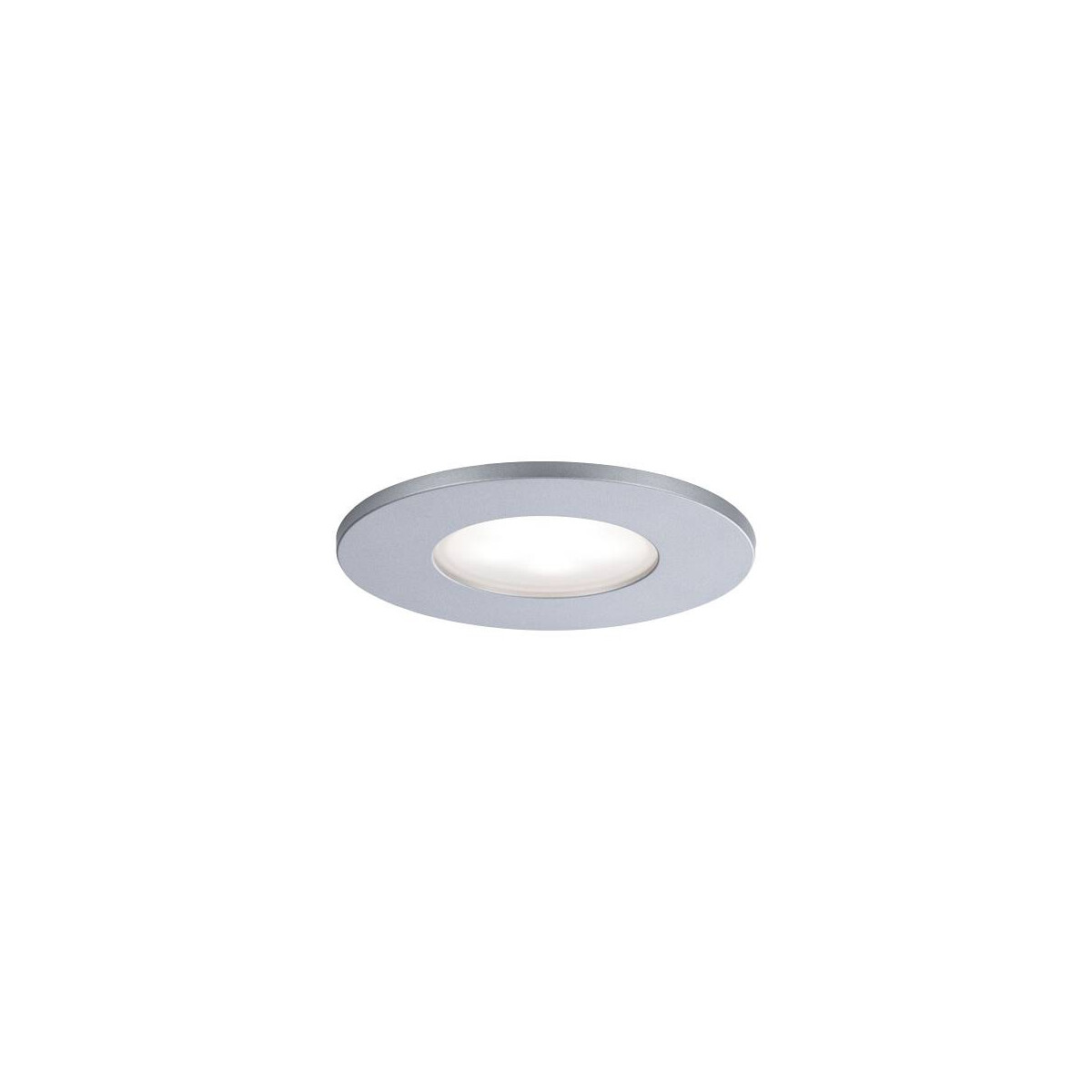 4000870999370 - HomeSpa LED Einbauleuchte Calla starr IP65 rund 85mm 5W 400lm 230V 4000K Chrom matt