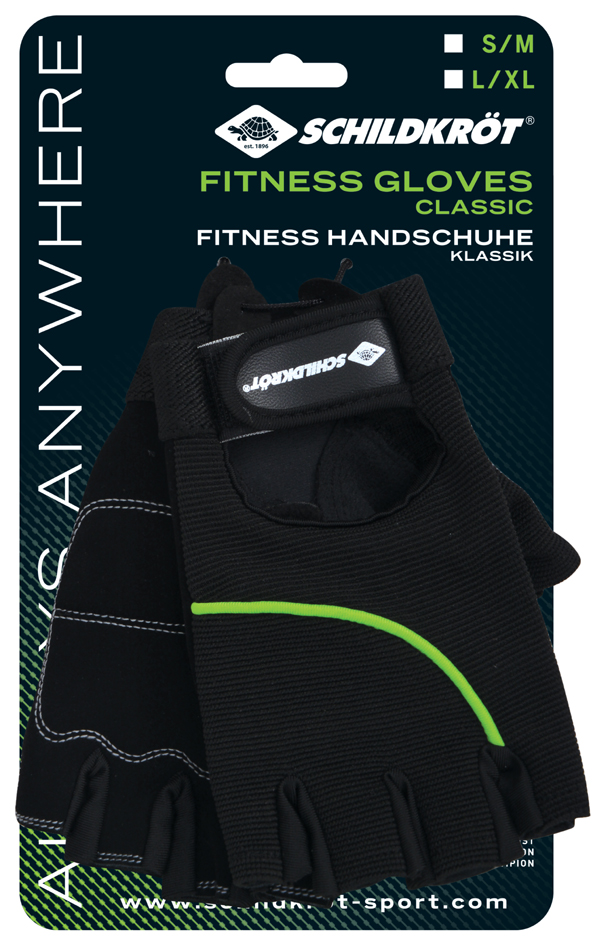 4000885015201 - SCHILDKRÖT Fitness-Handschuhe Classic Größe L-XL