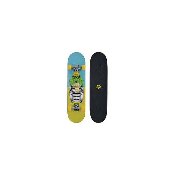 4000885106046 - Schildkröt Funsports Skateboard Kicker 31 Abstract (Bunt one size) Waveboards