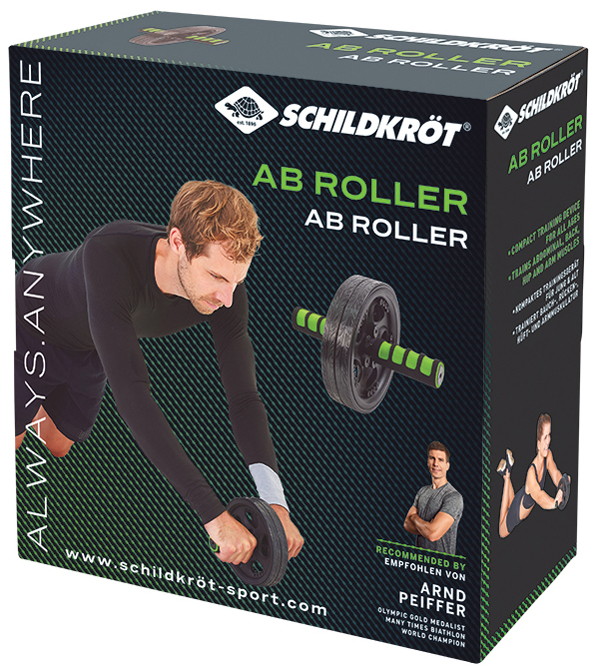 4000885600452 - Schildkröt Fitness AB Roller  Bauchtrainer (Bunt One Size) Fitnesszubehör