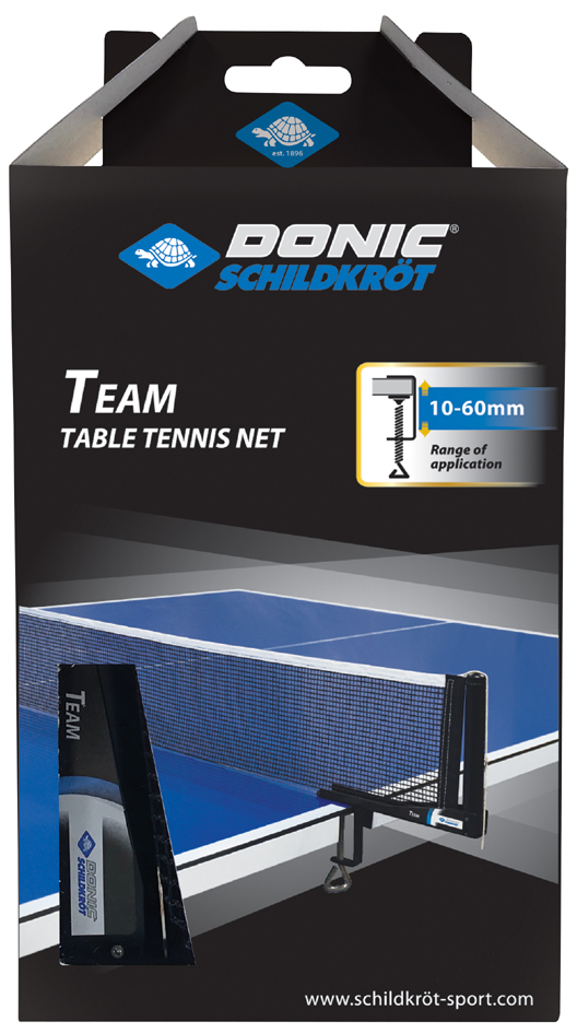 4000885831108 - Donic Schildkröt TT-Netzgarnitur Team (Neutral One Size) Tischtennis