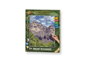 4000887918951 - Malen nach Zahlen SCHIPPER Meisterklasse Premium - Mount Rushmore Malvorlagen bunt Kinder Malen Zubehör Made in Germany