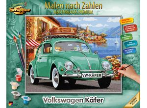 4000887919125 - Malen nach Zahlen SCHIPPER Meisterklasse Premium - Volkswagen Käfer bunt Malvorlagen KinderB41cm H52cm Made in Germany B41cm H52cm