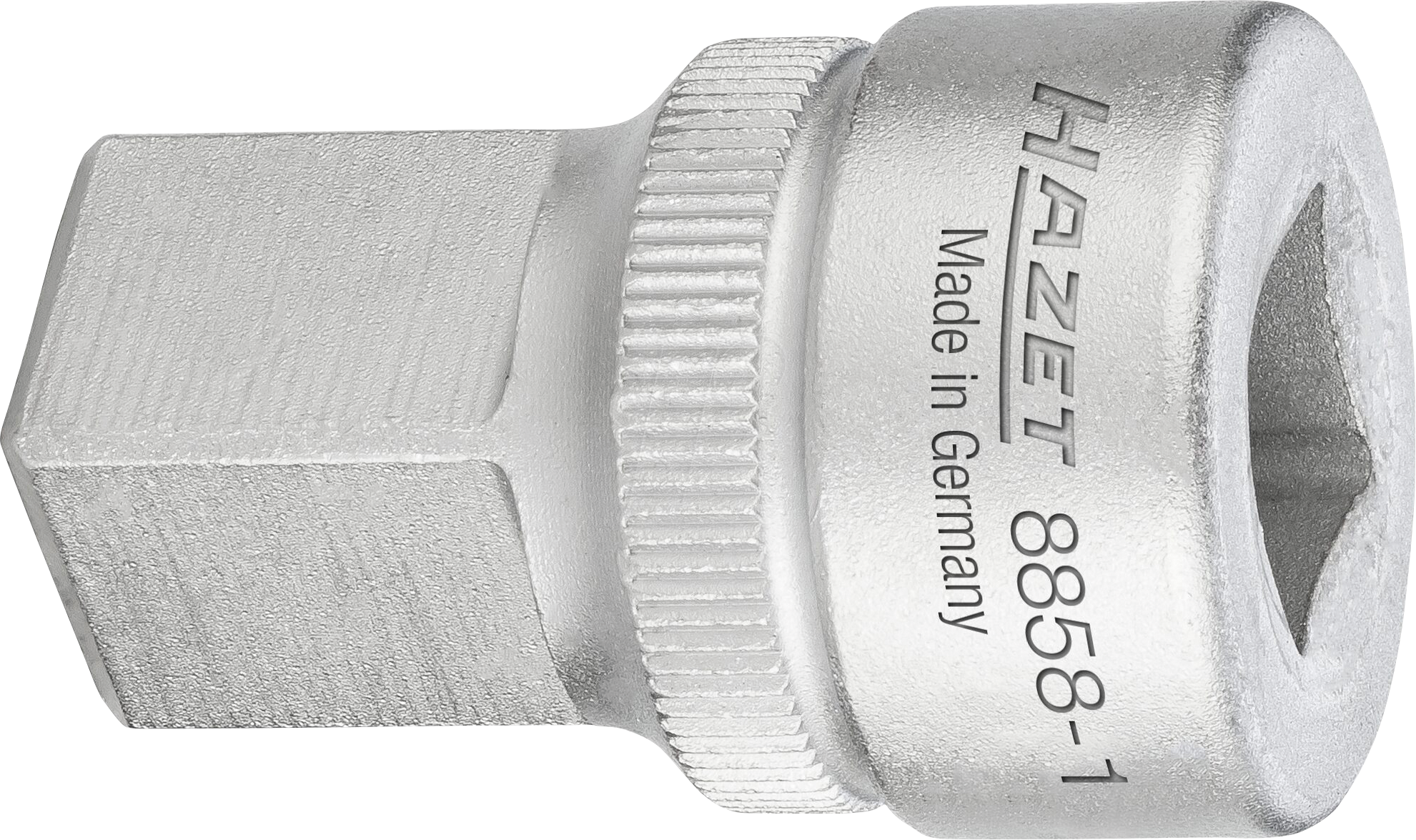 4000896042562 - 8858-1 8858-1 Steckschlüssel-Adapter Antrieb 3 8 (10 mm) Abtrieb 1 2 (125 mm) 36 mm 1 St