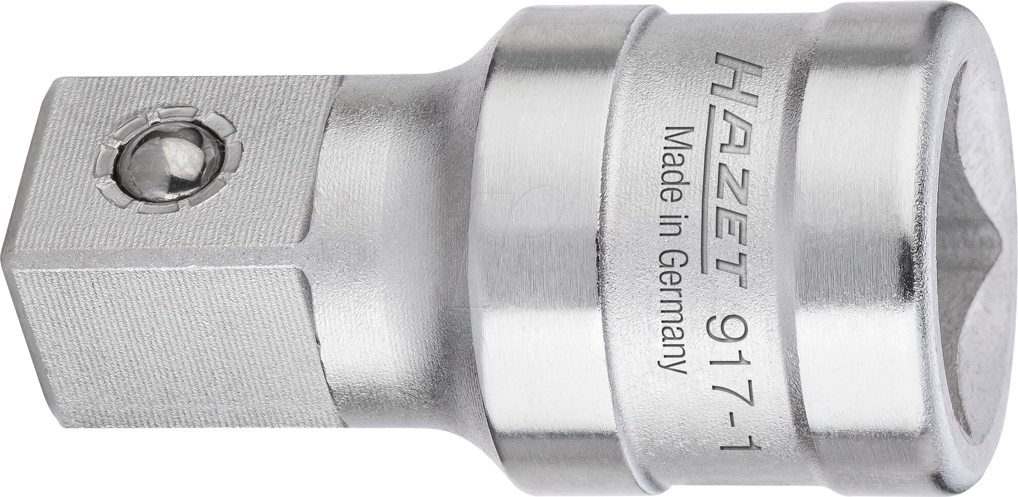 4000896046362 - 917-1 Steckschlüssel-Verlängerung Antrieb 1 2 (125 mm) Abtrieb 1 2 (125 mm) 45 mm 1 St - Hazet