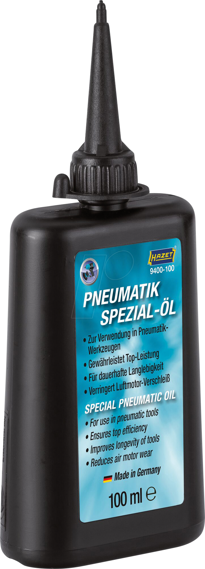 4000896191390 - 9400-100 100 ml Pneumatik Spezial-Öl für Schmierung - Hazet 4000896191390 - 9400-100 100 ml Pneumatik Spezial-Öl für Schmierung - Hazet