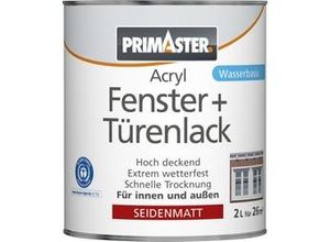 4001044127568 - Acryl Fenster- und Türenlack 2 L weiß seidenmatt