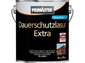 4001044138564 - Dauerschutzlasur Extra Teak 50L Holzlasur Außen Holzschutz - Primaster