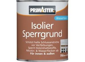 4001044176351 - Isoliersperrgrund 750ml Weiß Spezialgrundierung Schutz f Anstriche - Primaster