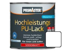 4001044218853 - Hochleistungs PU-Lack 2L 2in1 Weiß Seidenmatt Acryllack Holz & Metall