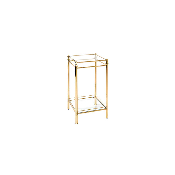 4001070203212 - Beistelltisch Glas gold 400 x 400 x 730 cm 4001070203212 HAKU Möbel