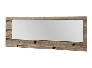 4001070427519 - Wandgarderobe (BHT 80x30x6 cm) Möbel