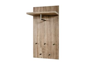 4001070427588 - Wandgarderobe (BHT 49x100x31 cm) Möbel