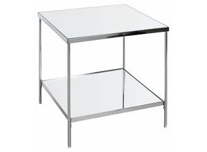 4001070542571 - Beistelltisch Glas silber 450 x 450 x 460 cm 4001070542571 HAKU Möbel