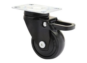 4001073251043 - Möbelrolle 3C-Serie Radbreite 20 mm VE 4 Stk Ø 50 mm Lenkrolle mit Total-Feststeller 4001073251043 - Möbelrolle 3C-Serie Radbreite 20 mm VE 4 Stk Ø 50 mm Lenkrolle mit Total-Feststeller