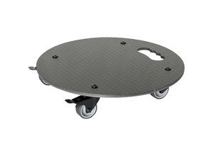 4001073396010 - Pflanzenroller Tragfähigkeit 100 kg HPL Ø 380 mm schwarz Wagner 4001073396010 - Pflanzenroller Tragfähigkeit 100 kg HPL Ø 380 mm schwarz Wagner