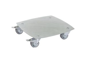 4001073602180 - Pflanzenroller Tragfähigkeit 150 kg Stahl verzinkt Ø 300 mm silber Wagner 4001073602180 - Pflanzenroller Tragfähigkeit 150 kg Stahl verzinkt Ø 300 mm silber Wagner