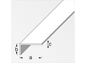 4001116010552 - alfer Winkel 1 m 50 x 30 mm Aluminium eloxiert silber