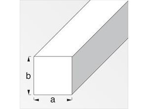 4001116010828 - Vierkantstange 16 x 16 x 1000 mm Stahl Vierkant Eisenstange Vierkanteisen - Alfer